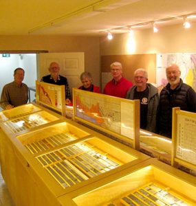 KUMR board members visiting the shack for the first time.