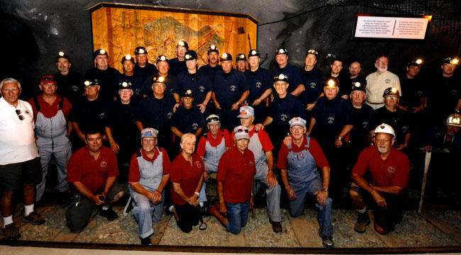 Men of the Deeps meet Kimberley Miners